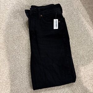 Old navy high rise OG loose - NEW/WITH TAGS - black - size 6